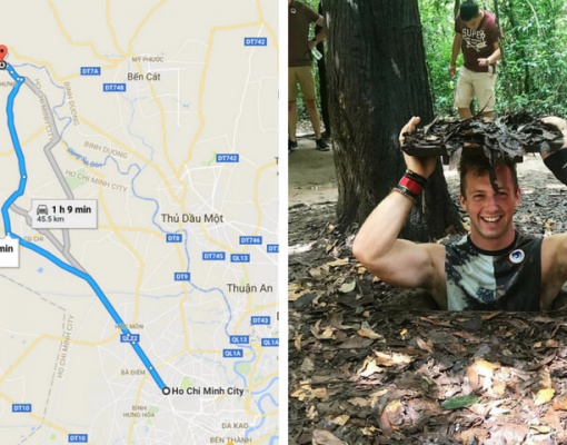 Discover Cu Chi Tunnels by Les Rives Speedboat