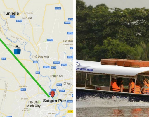 Discover Cu Chi Tunnels by Les Rives Speedboat